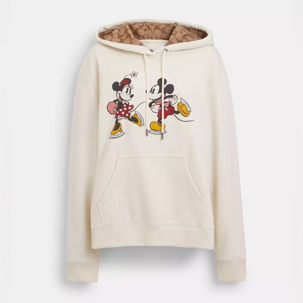 NWT‎ Disney X Coach Ice Skate Motif Hoodie size XS